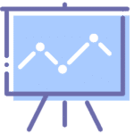 5293104 analytics presentation speech statistics icon